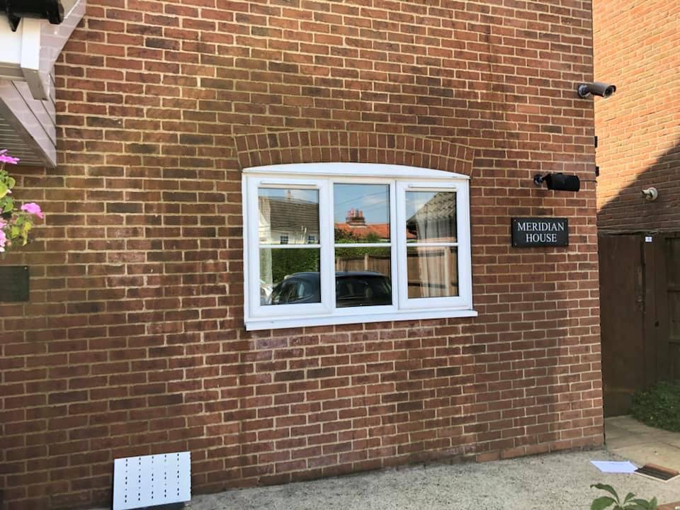 Oil Stained Brickwork, Norfolk