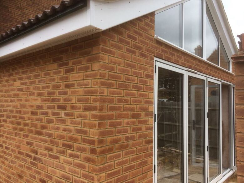 Brick Tinting to a New Home Extension, Milton Keynes