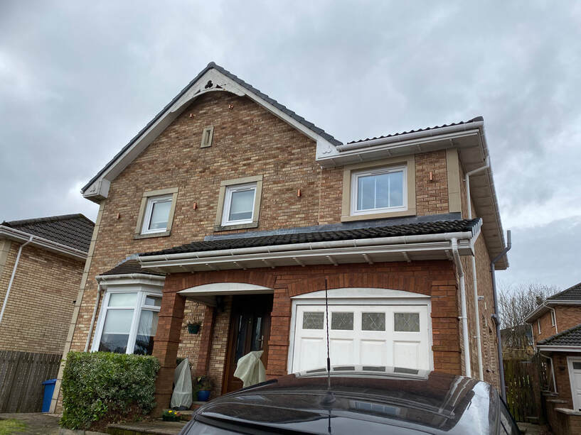 Brick Tinting, Livingston, Scotland